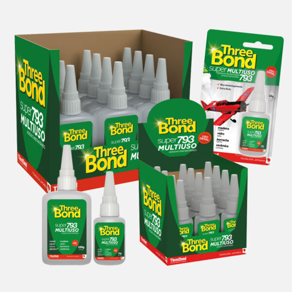 ThreeBond Super Multiuso Adesivo Instantâneo